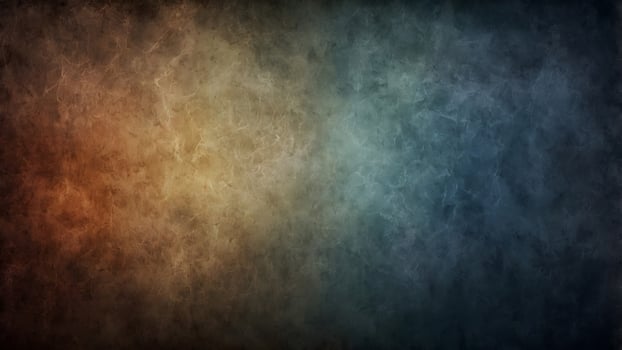 Grunge texture background with blue, orange and yellow colors photo