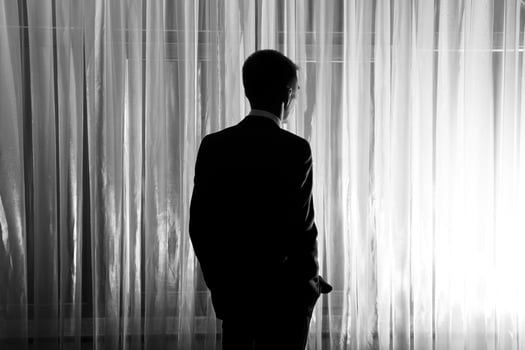 groom's accessories on the wedding day photo