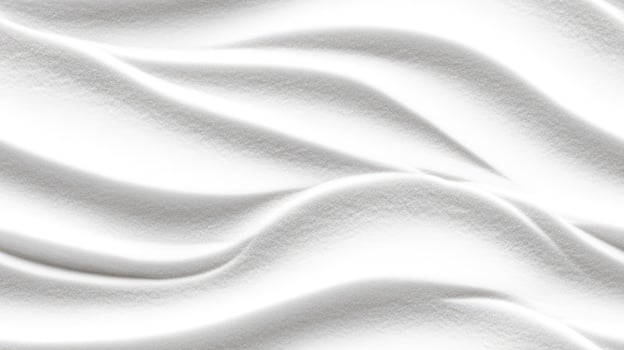 A white background with waves of cream photo