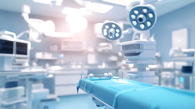 Modern Medical Suite Featuring Cutting-Edge Surgical Equipment and Technology photo