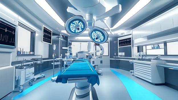 State-of-the-Art Operating Room Designed for Modern Medical Procedures and Care photo