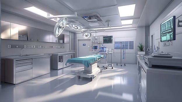 Advanced Surgical Room Featuring Modern Tools and Healthcare Technology photo