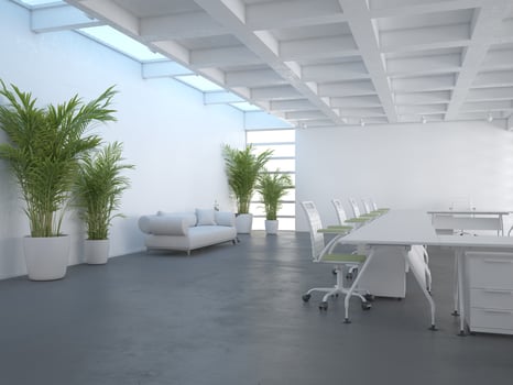 Minimalist conference room photo
