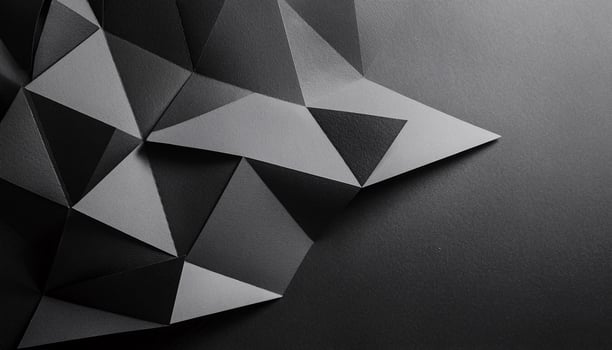concept features a geometric composition using polygonal shapes in deep photo