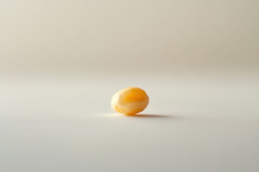 Single Chickpea Isolated On A White Background photo