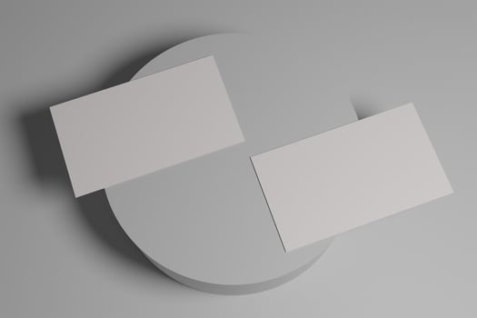 Business card Blank Mockup Photo for mockup creating