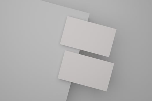 Business card Blank Mockup Photo for mockup creating