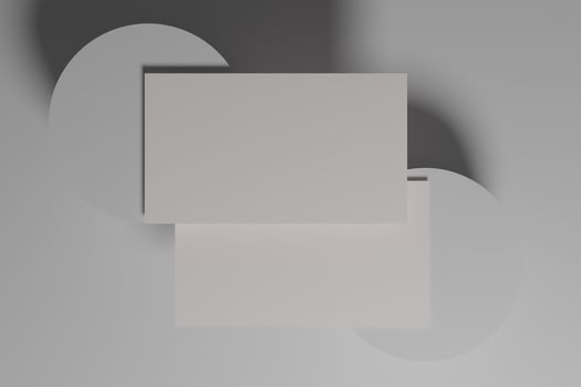Business card Blank Mockup Photo for mockup creating