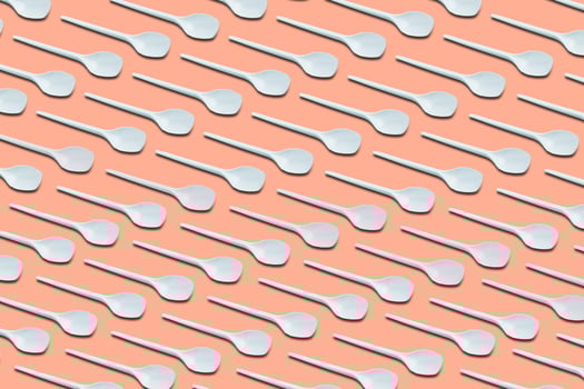 plastic spoons ecological problem photo
