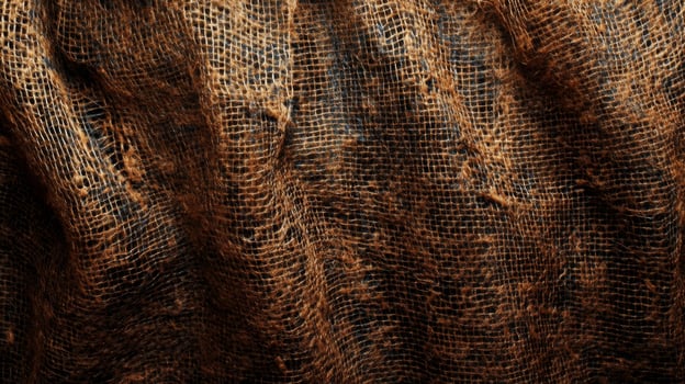 Detailed Rustic Brown Fabric Texture photo