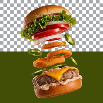Spicy Jalapeno Burger photo