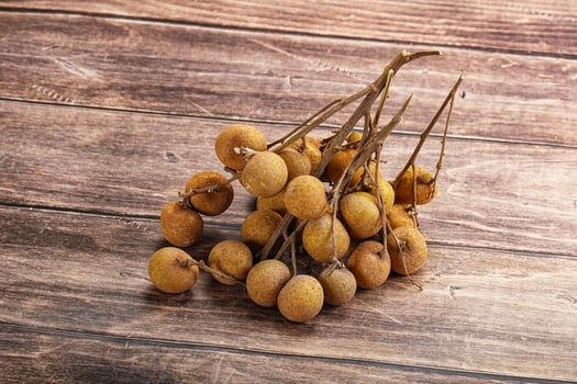 Ripe sweet tropical Longan fruit photo