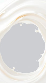 Creamy white swirl backdrop suitable for design projects or culinary presentations featuring smooth textures photo