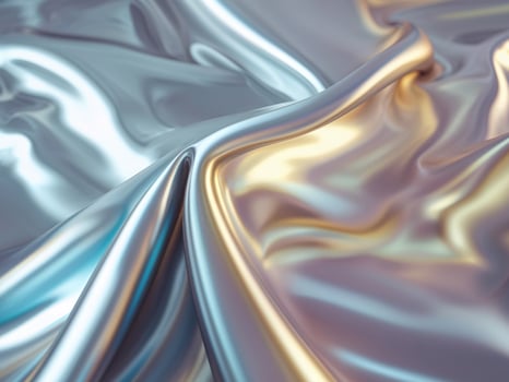 Smooth Metal Surfaces with Gradient Tones and Lighting photo