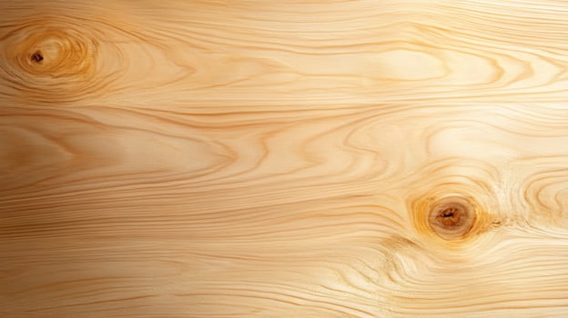 Beautiful close-up of light wood grain showcasing natural patterns and textures in a tranquil setting photo