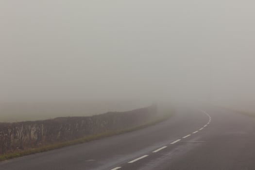 Misty Landscape background photo