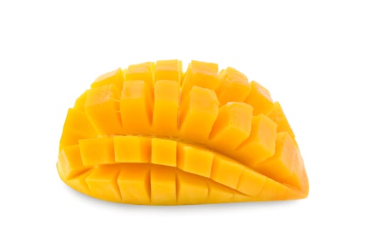mango isolated on white background photo