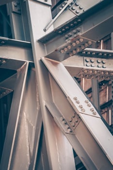 Bridge frame closeup photo