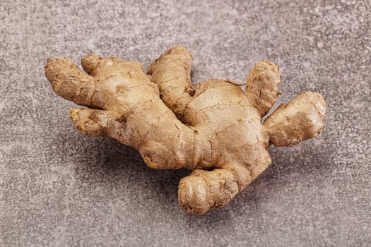 Ginger root for cooking and medicine photo