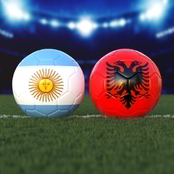 Argentina vs. Albania Soccer Match photo