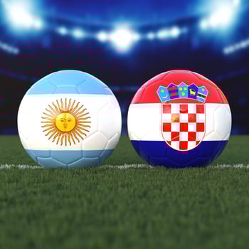 Argentina vs. Croatia Soccer Match photo