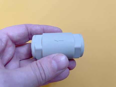 Plumbing component for household water systems photo