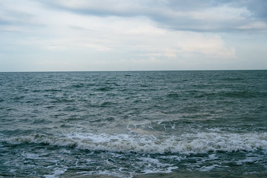 View of sea against sky photo