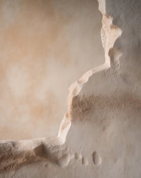 Gentle Soft Focus Stone Wall Textures in Studio Lighting photo