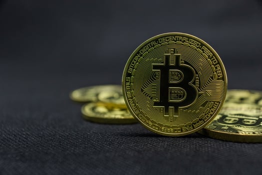 The Shine of Bitcoin, A Golden Symbol in the Digital World photo