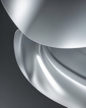 Soft Polished Metal Surfaces with Diffused Lighting photo