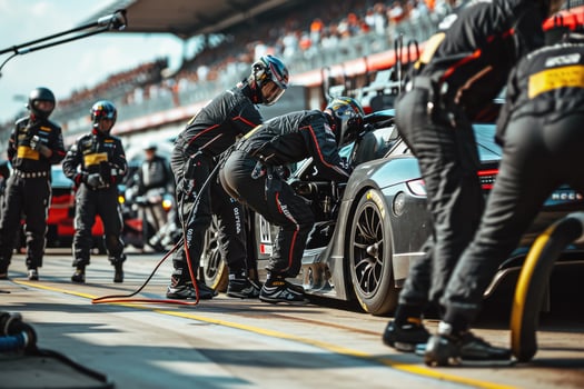 Porsche 911 gt3 rs at the 24 hours of le mans photo