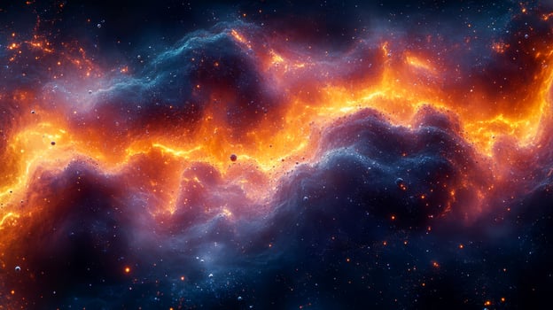 Abstract background of merging waves photo