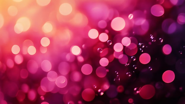 A colorful background with pink and purple dots photo