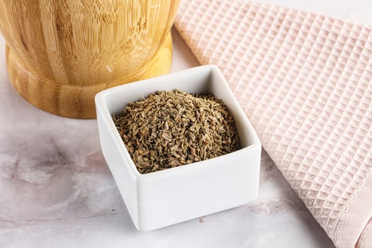 Anise sseds aroma in the bowl photo