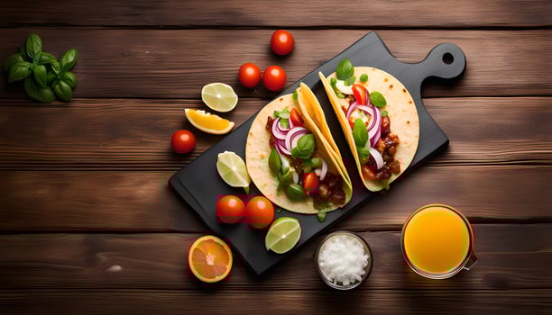 Delicious Tacos with Fresh Ingredients photo