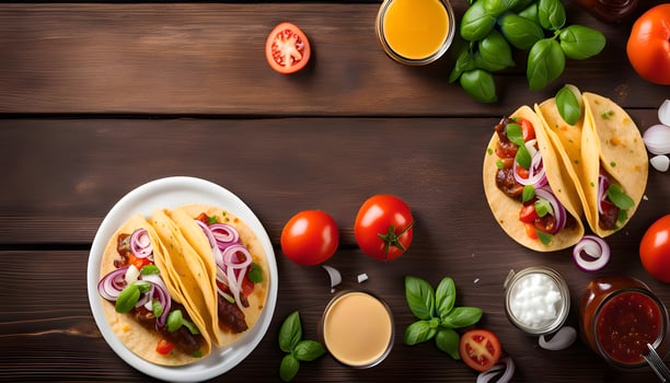 Delicious Tacos with Fresh Ingredients photo