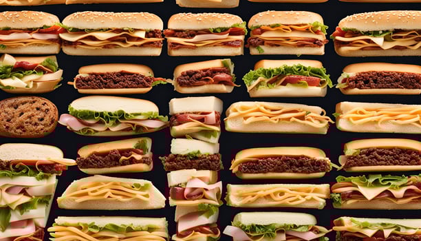 A Collection of Delicious Sandwiches photo