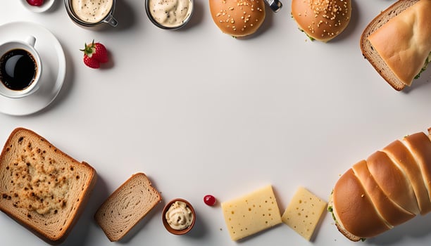 A Variety of Breads for Breakfast photo