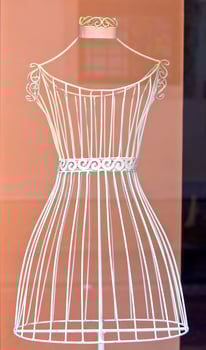 mannequin in store showcase photo
