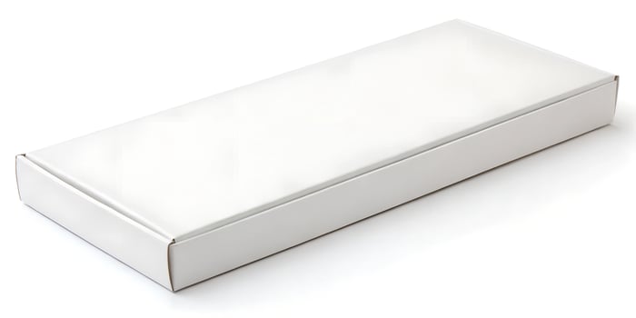 blank white box photo