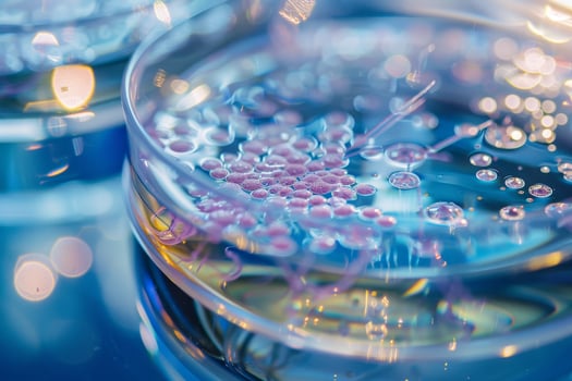 A close up of some liquid in a glass photo