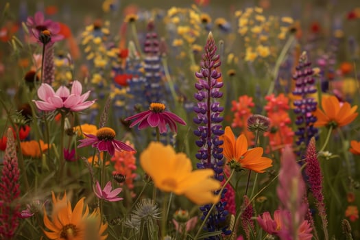 Wildflowers in the wild photo