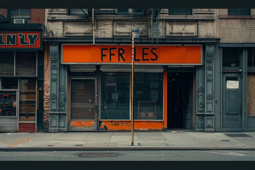 A building with a sign that says ferrles photo