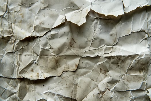 Crumpled paper texture background photo