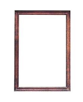 vintage old wood frame photo