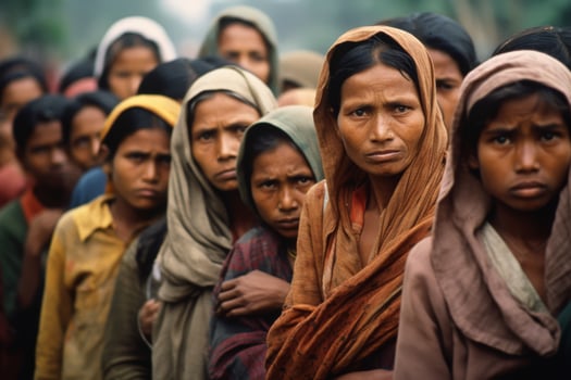 group of people in traditional clothing photo