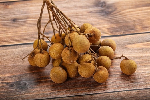 Ripe sweet tropical Longan fruit photo