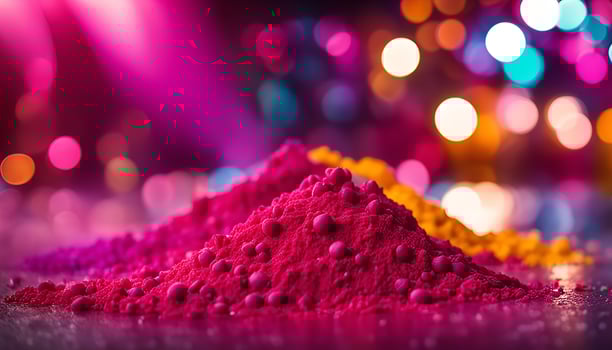 Colorful Holi Powder Festival photo