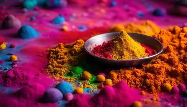 Colorful Powder and Celebration photo