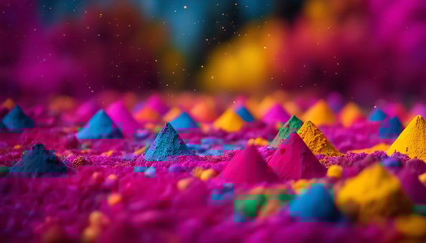 Colorful Powder Landscape photo